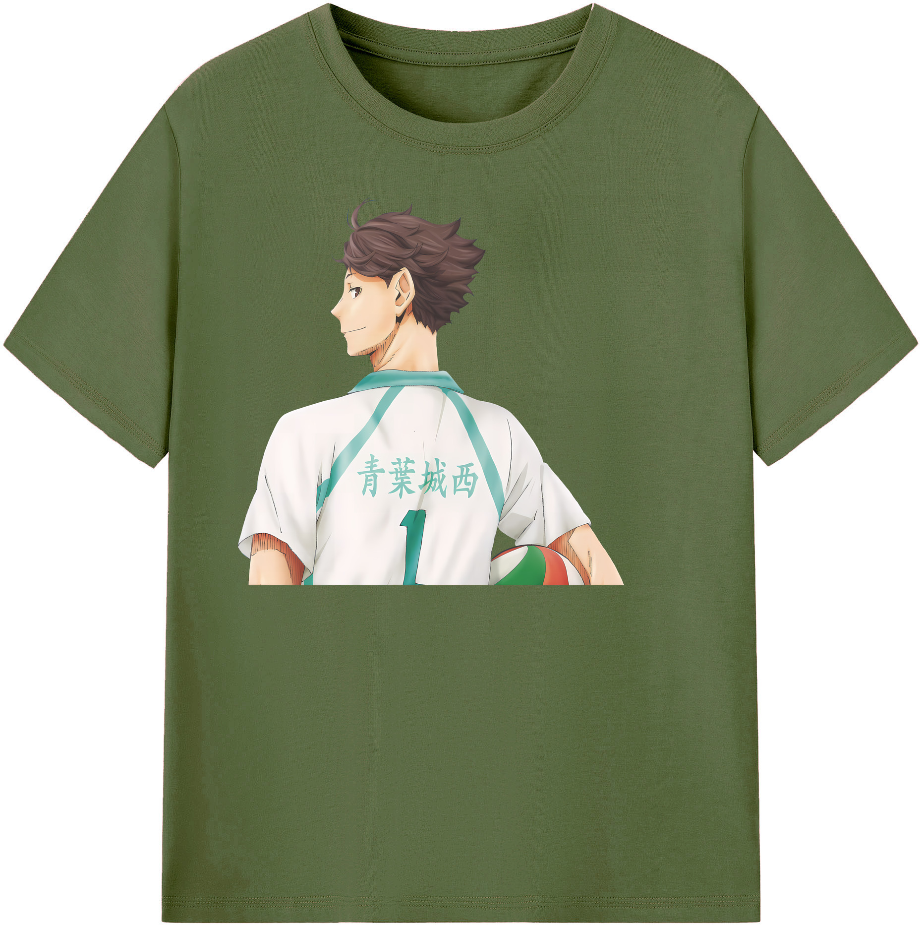（画像用） ハイキュー!! Haikyu!! 綿100％半袖Tシャツ（フロントプリント）